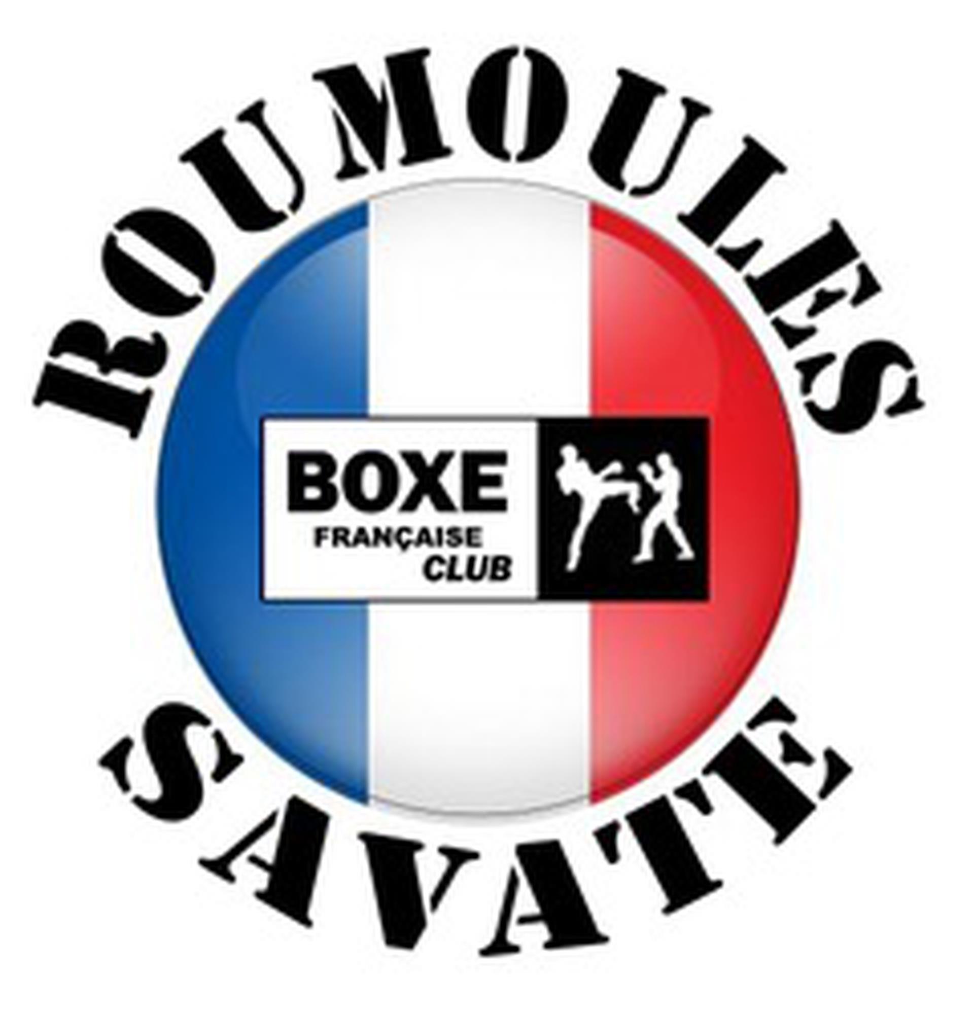 Logo de l'association "Roumoules Savate - Boxe Française Club"